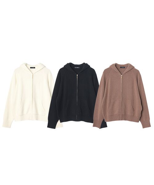 TAKASHIMAYA CASHMERE(レディース、メンズ) / タカシマヤカシミヤ(レディース、メンズ) パーカー | カシミヤ フルジップパーカー【L-LL】 | 詳細20