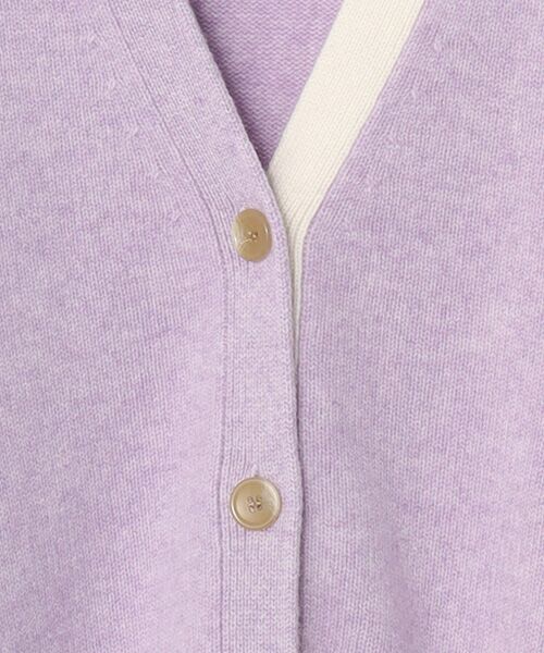 TAKASHIMAYA CASHMERE(レディース、メンズ) / タカシマヤカシミヤ(レディース、メンズ) カーディガン・ボレロ | カシミヤ 配色ロングカーディガン【L-LL】 | 詳細19
