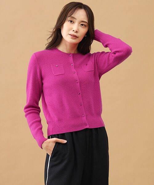 TAKASHIMAYA CASHMERE(レディース、メンズ) / タカシマヤカシミヤ(レディース、メンズ) カーディガン・ボレロ | カシミヤ ポケット付カーディガン【S-M/M-L】 | 詳細6