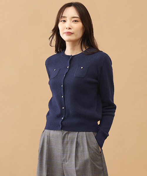 TAKASHIMAYA CASHMERE(レディース、メンズ) / タカシマヤカシミヤ(レディース、メンズ) カーディガン・ボレロ | カシミヤ ポケット付カーディガン【S-M/M-L】 | 詳細8