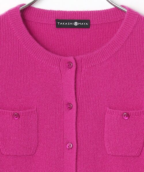 TAKASHIMAYA CASHMERE(レディース、メンズ) / タカシマヤカシミヤ(レディース、メンズ) カーディガン・ボレロ | カシミヤ ポケット付カーディガン【S-M/M-L】 | 詳細15