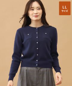 TAKASHIMAYA CASHMERE(レディース、メンズ) / タカシマヤカシミヤ(レディース、メンズ) カーディガン・ボレロ | カシミヤ ポケット付カーディガン【L-LL】