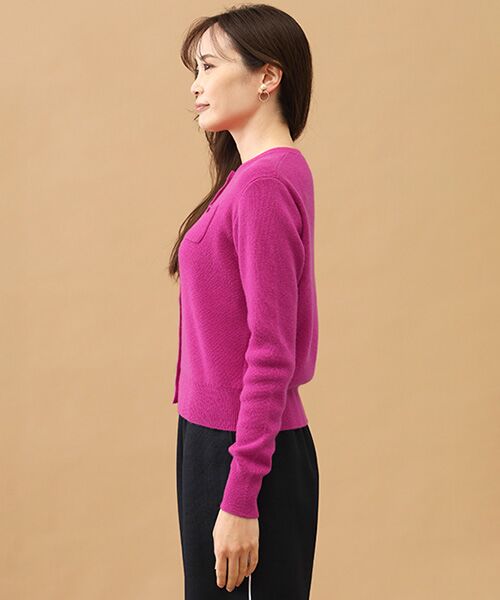 TAKASHIMAYA CASHMERE(レディース、メンズ) / タカシマヤカシミヤ(レディース、メンズ) カーディガン・ボレロ | カシミヤ ポケット付カーディガン【L-LL】 | 詳細3