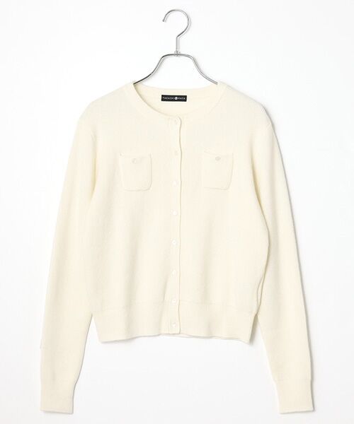 TAKASHIMAYA CASHMERE(レディース、メンズ) / タカシマヤカシミヤ(レディース、メンズ) カーディガン・ボレロ | カシミヤ ポケット付カーディガン【L-LL】 | 詳細9