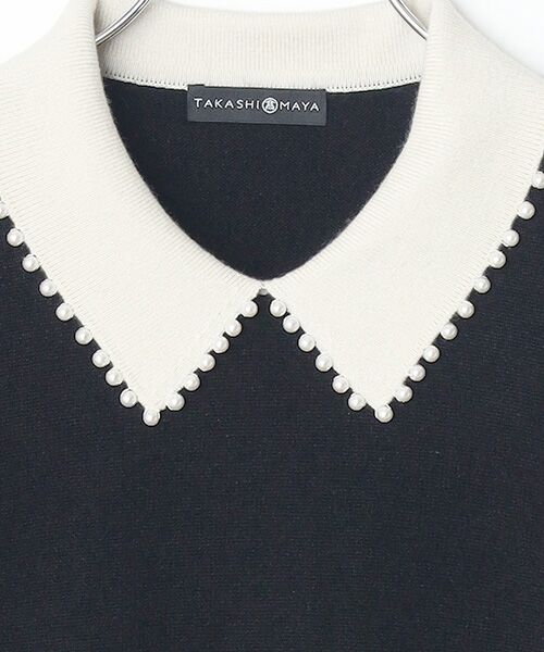 TAKASHIMAYA CASHMERE(レディース、メンズ) / タカシマヤカシミヤ(レディース、メンズ) ニット・セーター | 襟端パール調セーター【S/M/L】 | 詳細14