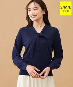 TAKASHIMAYA CASHMERE(レディース、メンズ) / タカシマヤカシミヤ(レディース、メンズ) ニット・セーター | カシミヤ ボウタイセーター【S/M/L】