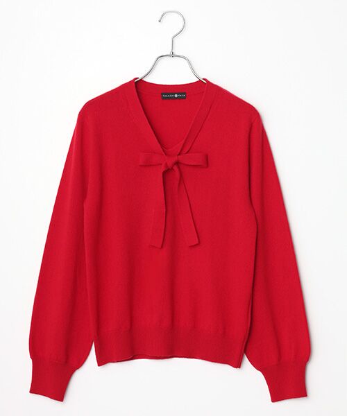 TAKASHIMAYA CASHMERE(レディース、メンズ) / タカシマヤカシミヤ(レディース、メンズ) ニット・セーター | カシミヤ ボウタイセーター【S/M/L】 | 詳細16