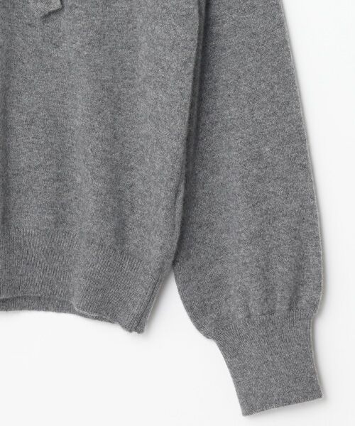 TAKASHIMAYA CASHMERE(レディース、メンズ) / タカシマヤカシミヤ(レディース、メンズ) ニット・セーター | カシミヤ ボウタイセーター【S/M/L】 | 詳細13