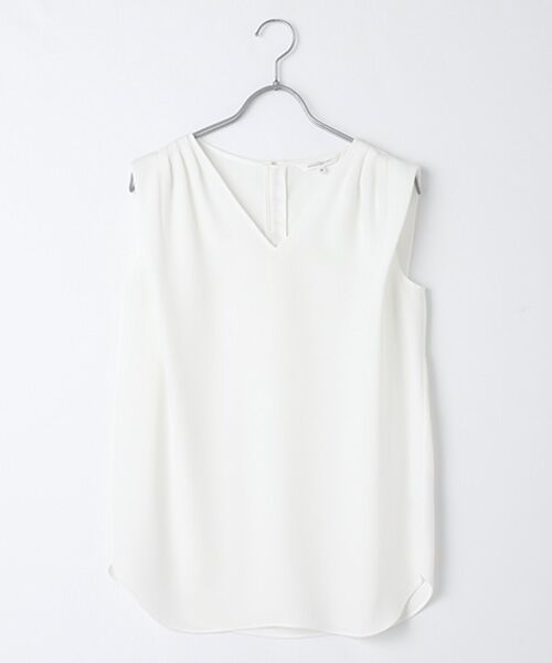 TAKASHIMAYA OUTLET / タカシマヤ アウトレット シャツ・ブラウス | ノースリーブシャツ（WHITE）