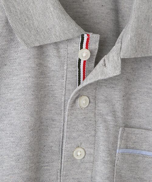 TAKASHIMAYA OUTLET / タカシマヤ アウトレット ポロシャツ | 『アウトレット対象商品』紳士　無地半袖ポロシャツ | 詳細3