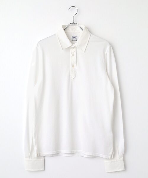 TAKASHIMAYA OUTLET / タカシマヤ アウトレット ポロシャツ | フェデーリ シンシポロシャツ（WHITE）