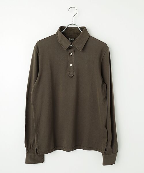 TAKASHIMAYA OUTLET / タカシマヤ アウトレット ポロシャツ | フェデーリ シンシポロシャツ（BROWN）