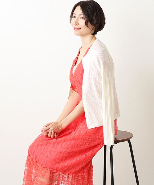 TAKASHIMAYA OUTLET / タカシマヤ アウトレット ロング・マキシ丈ワンピース | 『アウトレット対象商品』スリーフロア　ＯＰ | 詳細14