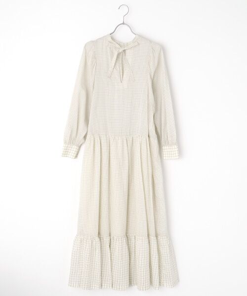 TAKASHIMAYA OUTLET / タカシマヤ アウトレット ロング・マキシ丈ワンピース | 『アウトレット対象商品』テラ　ＯＰ（WHITE）