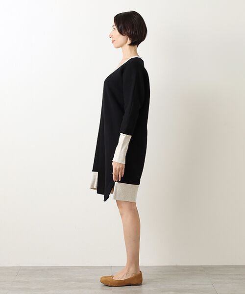 TAKASHIMAYA OUTLET / タカシマヤ アウトレット ロング・マキシ丈ワンピース | 『アウトレット対象商品』ＺＥＲＯ＋ＭＡＲＩＡ　ＣＯＲＮＥＪＯ　スウェットワンピース | 詳細5