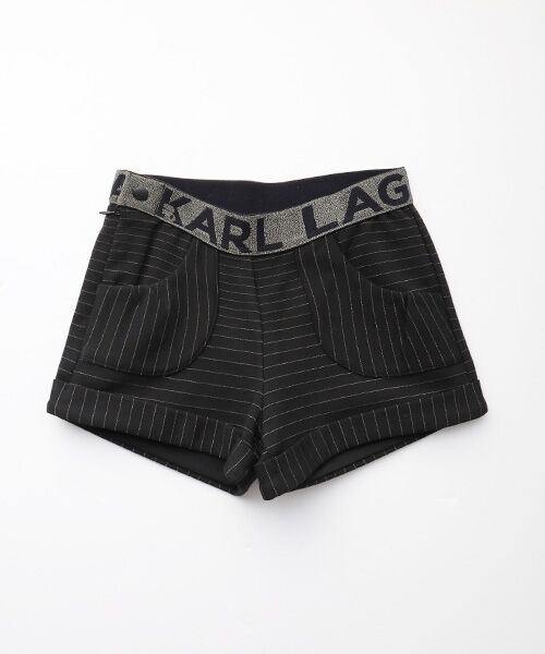 TAKASHIMAYA OUTLET/タカシマヤ アウトレット 『アウトレット対象商品』カールラガーフェルド ショートパンツ BLACK 6 TAKASHIMAYA OUTLET/タカシマヤ アウトレット 『アウトレット対象商品』カールラガーフェルド ショートパンツ BLACK 6