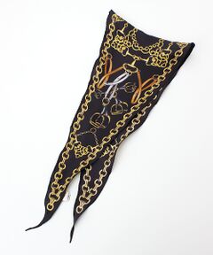 TAKASHIMAYA OUTLET / タカシマヤ アウトレット バンダナ・スカーフ | 『アウトレット対象商品』アルテア　ＤＩＡＭＡＮＴＥ　ｓｉｌｋ　チェーン柄