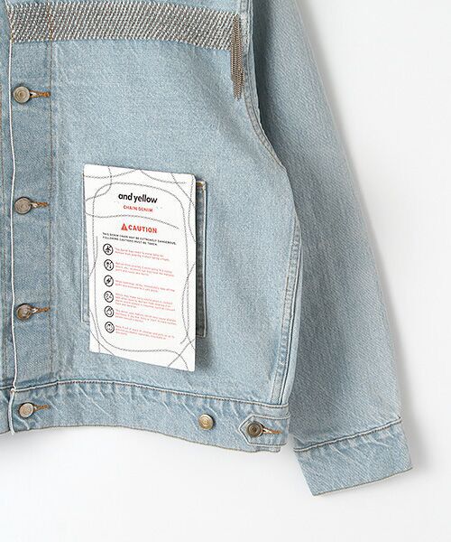 TAKASHIMAYA OUTLET / タカシマヤ アウトレット Gジャン・デニムジャケット | 『アウトレット対象商品』アンドイエロー　ブルゾン | 詳細4