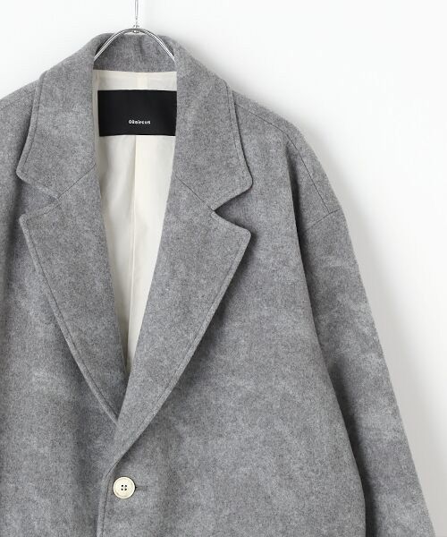 TAKASHIMAYA OUTLET / タカシマヤ アウトレット その他アウター | 『アウトレット対象商品』ゼロハチサーカス　コート/Wool half tone over coat | 詳細2