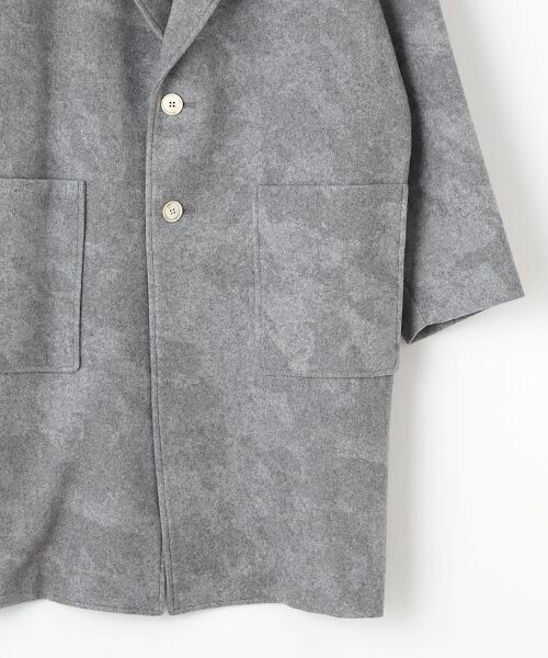 TAKASHIMAYA OUTLET / タカシマヤ アウトレット その他アウター | 『アウトレット対象商品』ゼロハチサーカス　コート/Wool half tone over coat | 詳細3