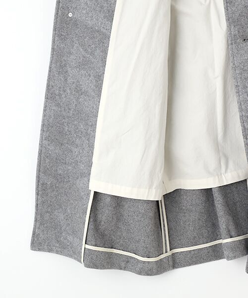 TAKASHIMAYA OUTLET / タカシマヤ アウトレット その他アウター | 『アウトレット対象商品』ゼロハチサーカス　コート/Wool half tone over coat | 詳細4