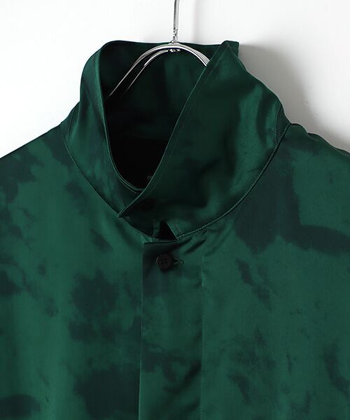 TAKASHIMAYA OUTLET / タカシマヤ アウトレット シャツ・ブラウス | 『アウトレット対象商品』ゼロハチサーカス　長袖シャツ/Vintage satin half tone layered shirt | 詳細5