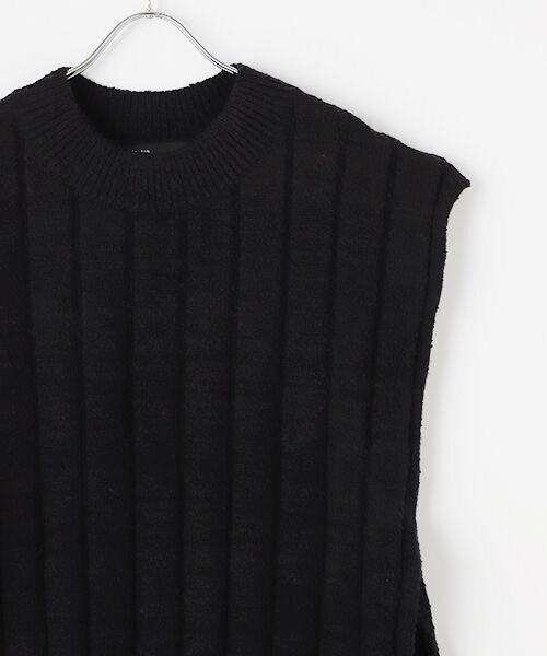 TAKASHIMAYA OUTLET / タカシマヤ アウトレット ベスト | 『アウトレット対象商品』ゼロハチサーカス　ベスト/Wool cotton melange long gilet | 詳細2