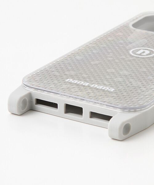 TAKASHIMAYA OUTLET / タカシマヤ アウトレット モバイルケース | 『アウトレット対象商品』ナナナナ　iPhoneケース（PUNCHING　METAL） | 詳細3