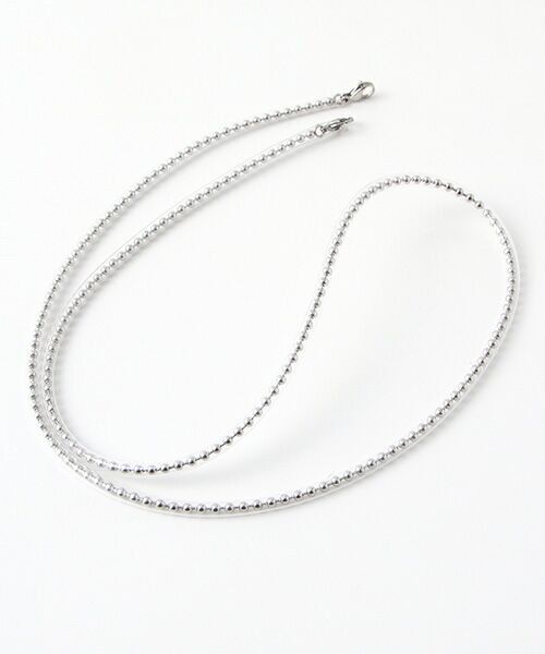 TAKASHIMAYA OUTLET/タカシマヤ アウトレット 『アウトレット対象商品』ナナナナ ストラップ SILVER×CLEAR U TAKASHIMAYA OUTLET/タカシマヤ アウトレット 『アウトレット対象商品』ナナナナ ストラップ SILVER×CLEAR U