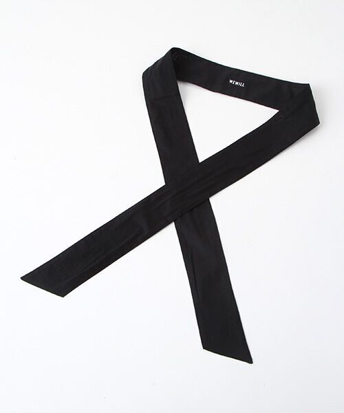 TAKASHIMAYA OUTLET/タカシマヤ アウトレット 『アウトレット対象商品』ウィーウィル スカーフ/CUT SCARF ブラック FREE TAKASHIMAYA OUTLET/タカシマヤ アウトレット 『アウトレット対象商品』ウィーウィル スカーフ/CUT SCARF ブラック FREE