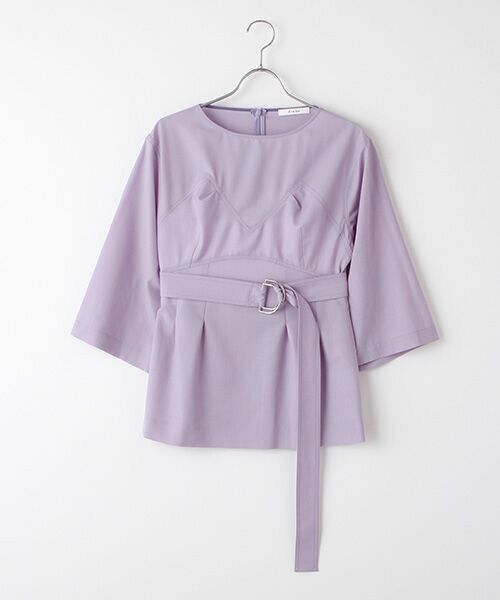 TAKASHIMAYA OUTLET/タカシマヤ アウトレット 『アウトレット対象商品』CINOH BL/ブラウス PURPLE 38 TAKASHIMAYA OUTLET/タカシマヤ アウトレット 『アウトレット対象商品』CINOH BL/ブラウス PURPLE 38