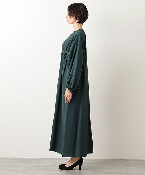 TAKASHIMAYA OUTLET / タカシマヤ アウトレット ロング・マキシ丈ワンピース | 『アウトレット対象商品』ＳＴＹＬＥ＆ＥＤＩＴ　ＯＰ/ギャザーワンピース | 詳細6