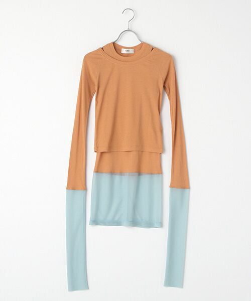 TAKASHIMAYA OUTLET/タカシマヤ アウトレット 『アウトレット対象商品』MULLER OF YOSHIOKUBO KK/カットソー ORANGE 36 TAKASHIMAYA OUTLET/タカシマヤ アウトレット 『アウトレット対象商品』MULLER OF YOSHIOKUBO KK/カットソー ORANGE 36