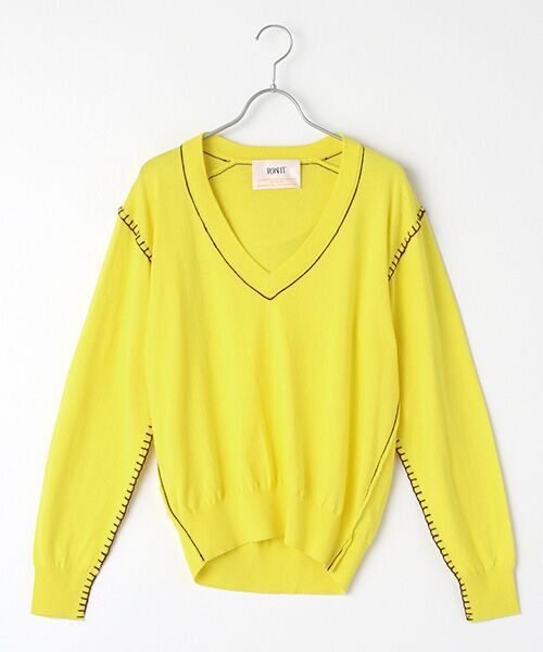 TAKASHIMAYA OUTLET/タカシマヤ アウトレット 『アウトレット対象商品』PONTI KR/ニット Yellow F TAKASHIMAYA OUTLET/タカシマヤ アウトレット 『アウトレット対象商品』PONTI KR/ニット Yellow F