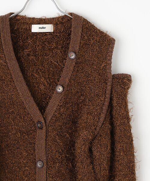 TAKASHIMAYA OUTLET / タカシマヤ アウトレット カーディガン・ボレロ | 『アウトレット対象商品』ＭＵＬＬＥＲ　ＯＦ　ＹＯＳＨＩＯＫＵＢＯ　ＫＲ/カーディガン | 詳細2