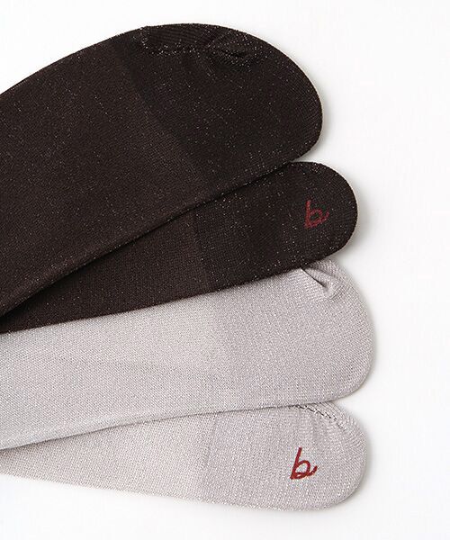 TAKASHIMAYA OUTLET / タカシマヤ アウトレット ソックス | 『アウトレット対象商品』ババコ　ＺＺ/2PAIRS TABI | 詳細3