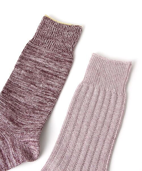 TAKASHIMAYA OUTLET / タカシマヤ アウトレット ソックス | 『アウトレット対象商品』ババコ　ＺＺ/BOTANICALDYED | 詳細4