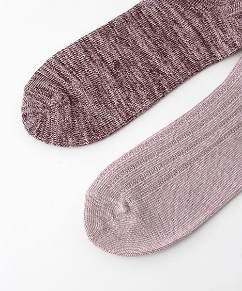 TAKASHIMAYA OUTLET / タカシマヤ アウトレット ソックス | 『アウトレット対象商品』ババコ　ＺＺ/BOTANICALDYED | 詳細5