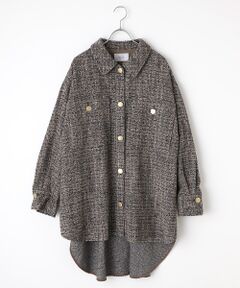 TAKASHIMAYA OUTLET / タカシマヤ アウトレット その他アウター | 『アウトレット対象商品』ツイードシャツアウター