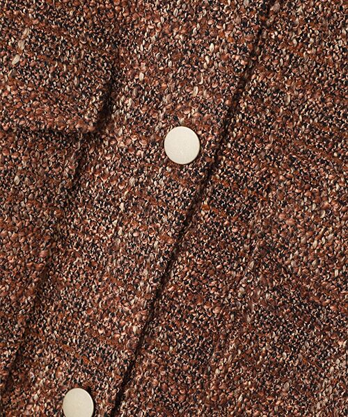 TAKASHIMAYA OUTLET / タカシマヤ アウトレット その他アウター | 『アウトレット対象商品』ツイードシャツアウター | 詳細5