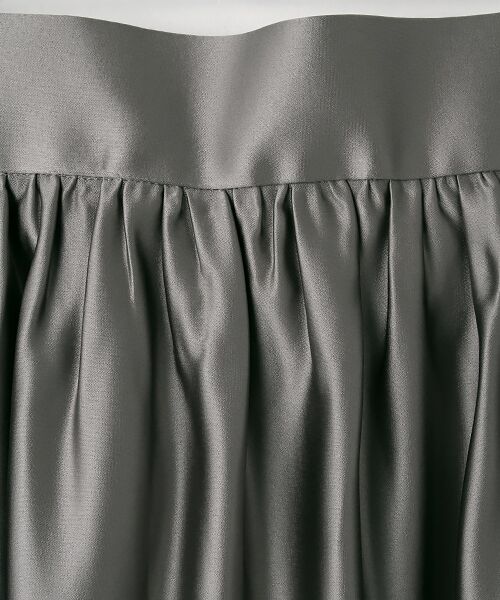 TAKASHIMAYA OUTLET / タカシマヤ アウトレット ロング・マキシ丈スカート | 『アウトレット対象商品』サテンギャザースカート | 詳細1