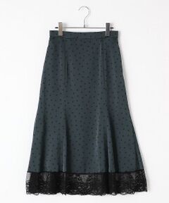 TAKASHIMAYA OUTLET / タカシマヤ アウトレット ロング・マキシ丈スカート | 『アウトレット対象商品』ドットプリントスカート