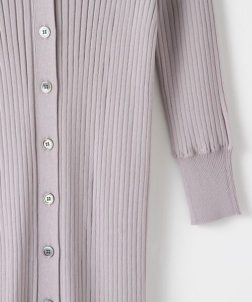 TAKASHIMAYA OUTLET / タカシマヤ アウトレット ロング・マキシ丈ワンピース | 『アウトレット対象商品』シーズンスタイルラボ　リブロングフリルワンピース | 詳細3