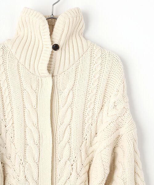 TAKASHIMAYA OUTLET / タカシマヤ アウトレット その他アウター | 『アウトレット対象商品』ティッカ　ケーブルロングガウンコート | 詳細2