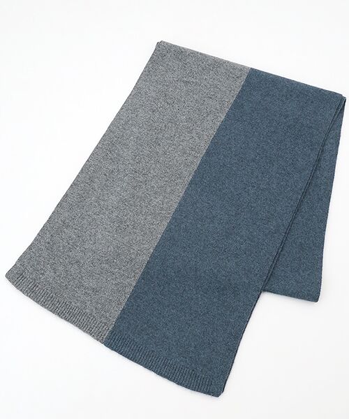 TAKASHIMAYA OUTLET / タカシマヤ アウトレット マフラー・ショール・スヌード・ストール | カシミヤマフラー（BLUE）