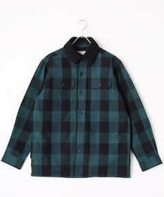 TAKASHIMAYA OUTLET / タカシマヤ アウトレット その他アウター | 襟ボア中わたキルトシャツアウター