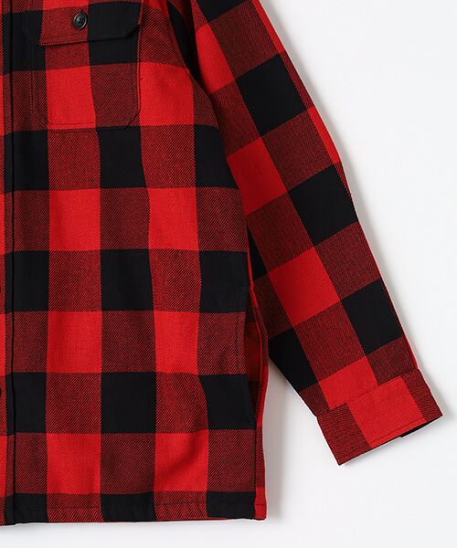 TAKASHIMAYA OUTLET / タカシマヤ アウトレット その他アウター | 襟ボア中わたキルトシャツアウター | 詳細4