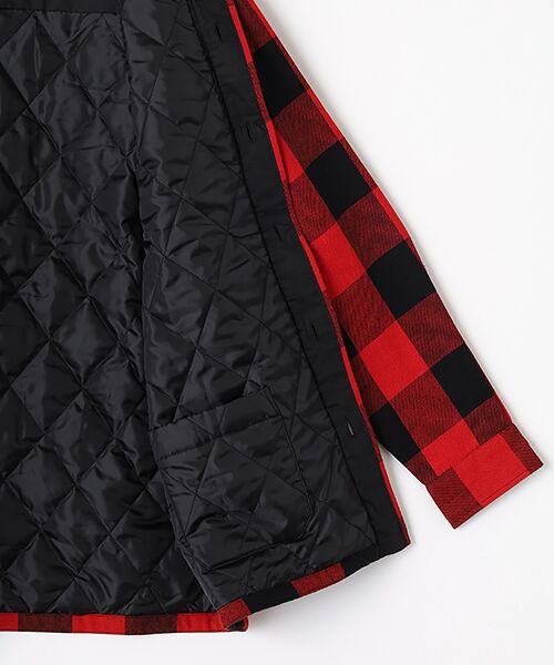 TAKASHIMAYA OUTLET / タカシマヤ アウトレット その他アウター | 襟ボア中わたキルトシャツアウター | 詳細5