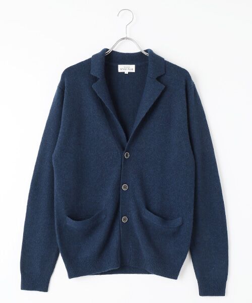 TAKASHIMAYA OUTLET / タカシマヤ アウトレット カーディガン・ボレロ | カシミヤジャケット（NAVY）