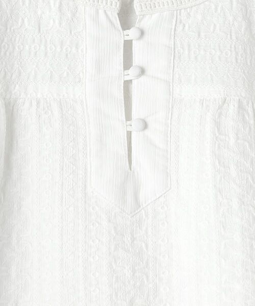 TAKASHIMAYA OUTLET / タカシマヤ アウトレット シャツ・ブラウス | 刺しゅう入りチュニックブラウス | 詳細1